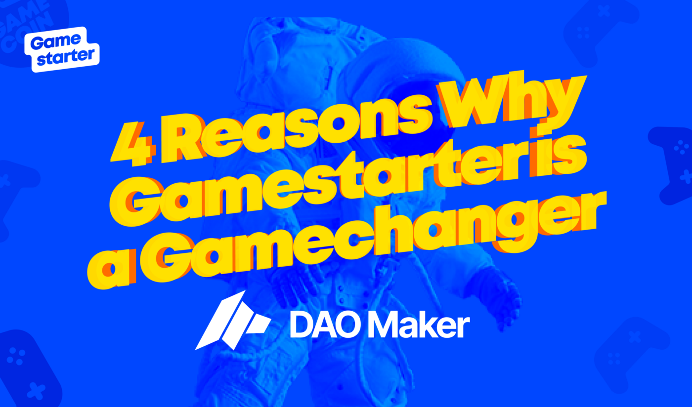 Gamestarter将颠覆游戏规则的4个原因