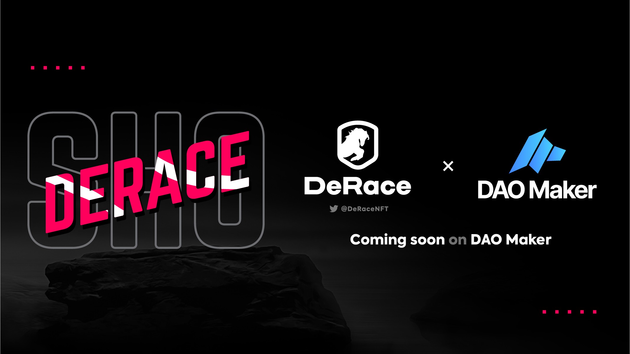 NFT赛马平台DeRace 将于7月26号12:00(UTC)在DAO Maker上开启SHO | CoinVoice